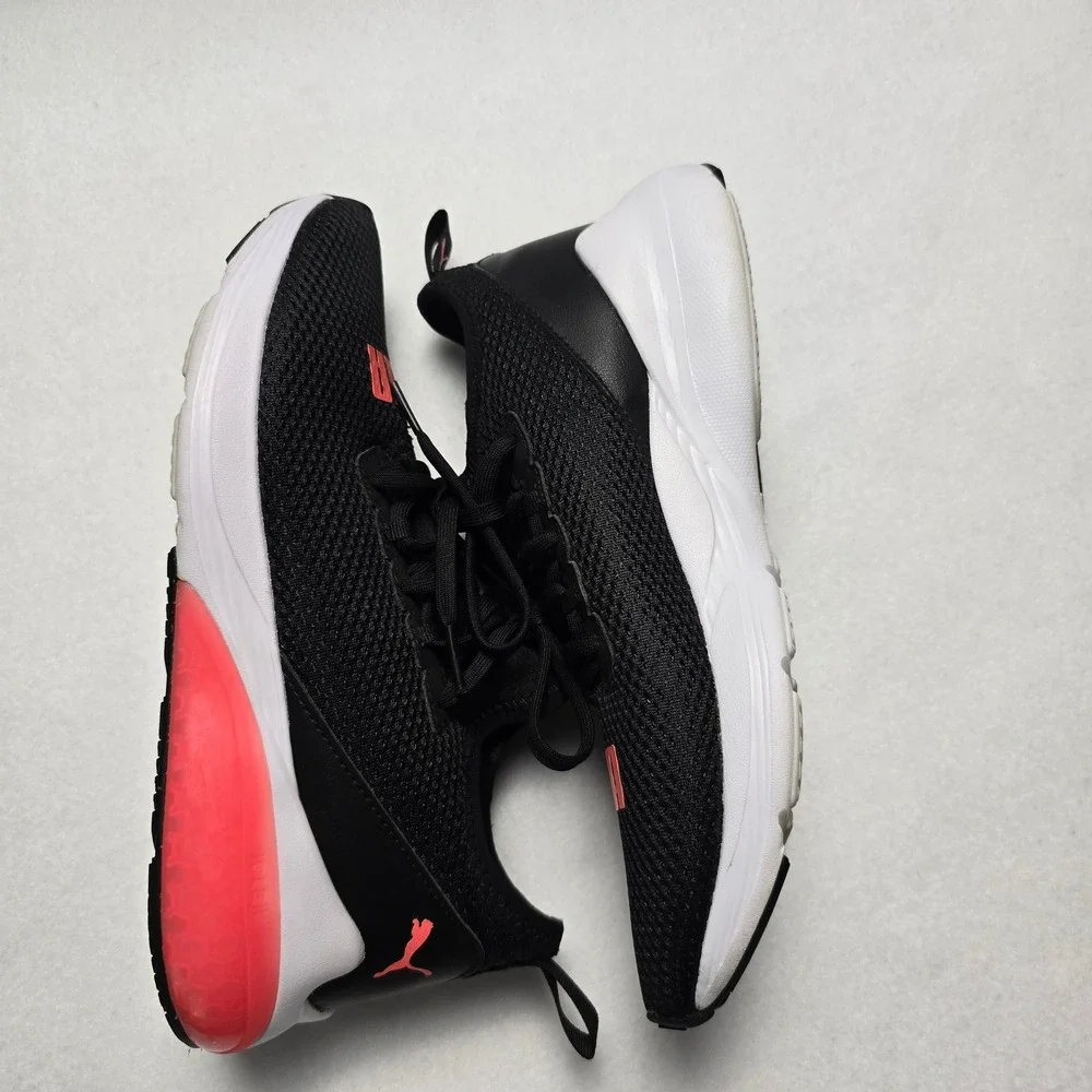 Puma Cell Vive Women Running Shoes Black Pink 195425-03 Size 9